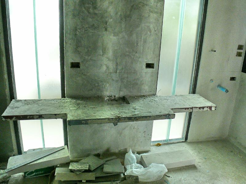 P1000552.jpg - The master bath countertop. (Stone top, etc. are coming.)