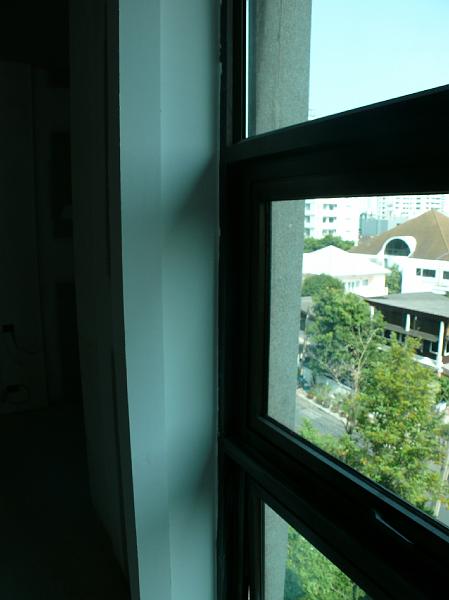 P1000584.JPG - The double pane glass is now in place. This should reduce air conditioning costs on the hottest days.