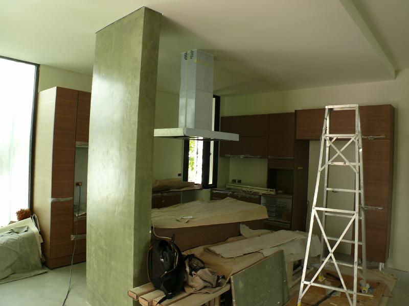 P1000715.JPG - The oven vent hood is in place.