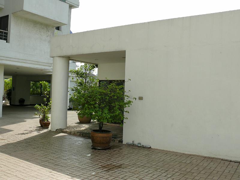 P1000138.JPG - Condo entrance as seen from the western patio area.